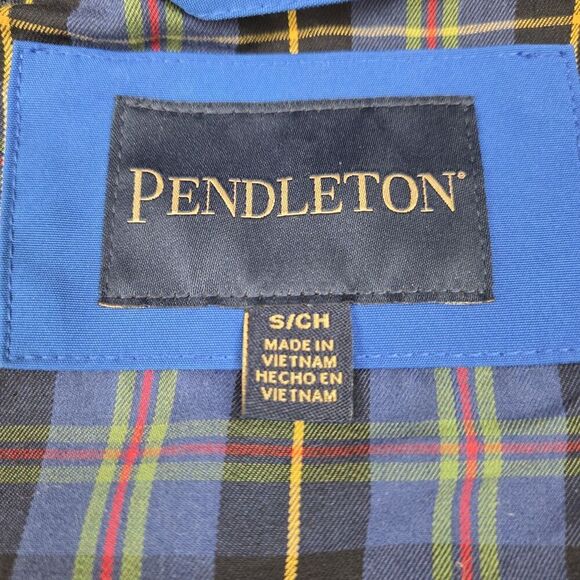 Pendleton Waterproof Trail Jacket Plaid Lining Blue Women’s S - SEE DESC - Picture 7 of 10